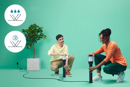 Technologie op basis van een laag voltage, veilig te gebruiken en eenvoudig te installeren