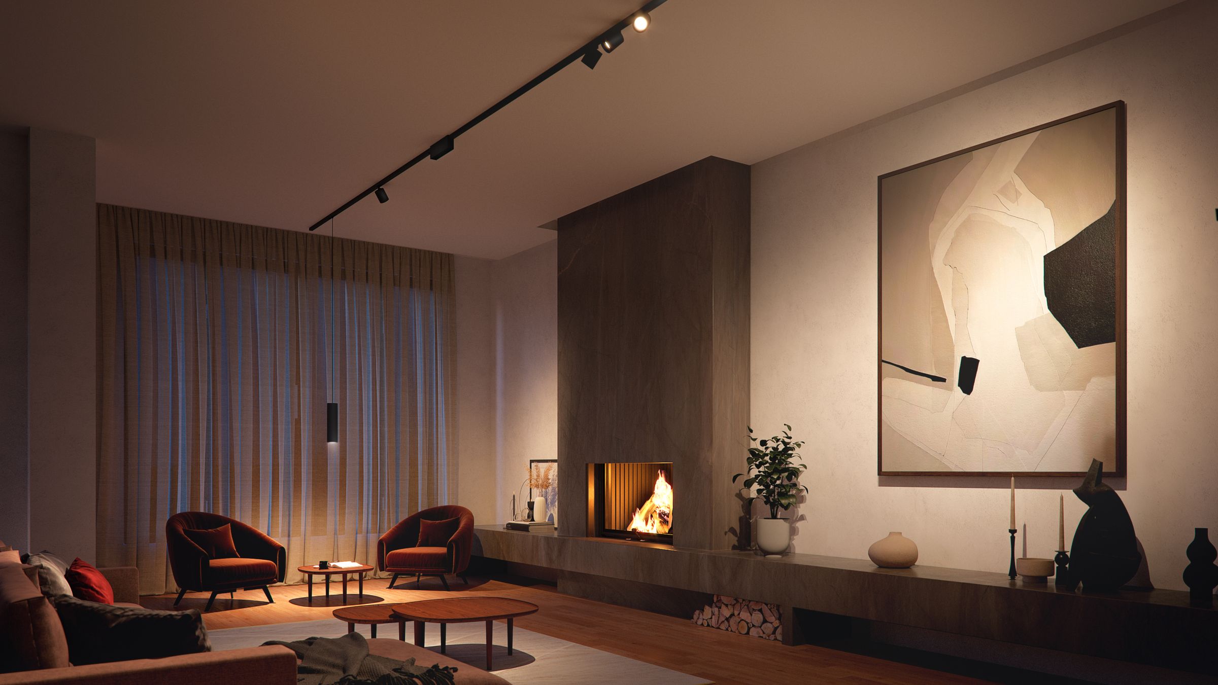 Kit Illuminazione Philips Hue Perifo - 3 Faretti A Binario, Bianco E Colori, 16.8W - Foto 8