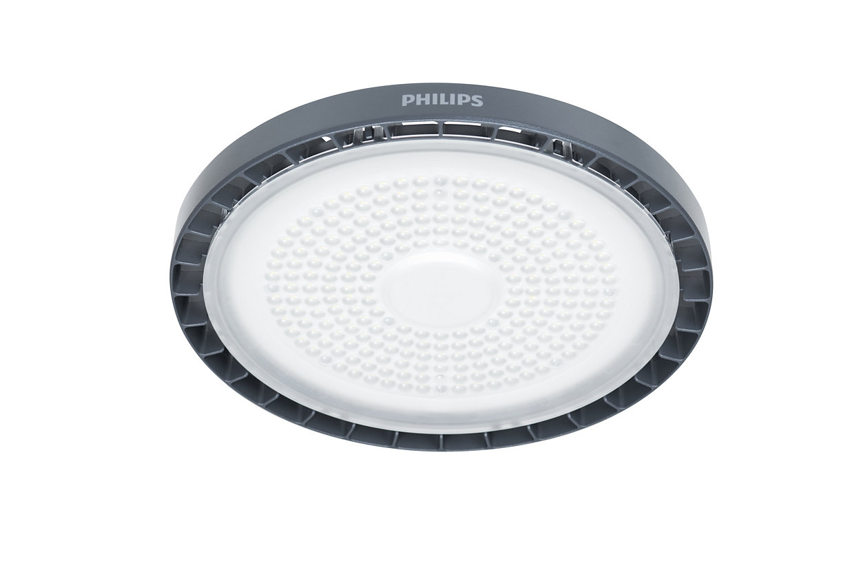 Philips GreenPerform Highbay G5: highbay LED serbaguna dengan kinerja yang dioptimalkan dan sistem kontrol masa depan