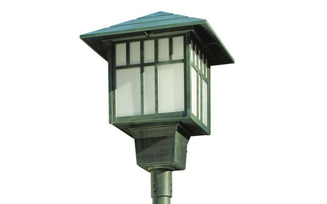 Indian Wells Post Top with LED Lamp (28738)
