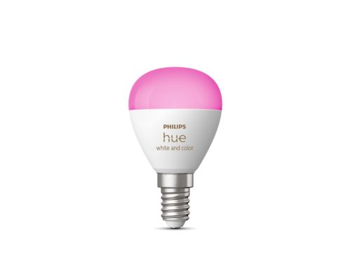 Hue White and Colour Ambiance Lustre – E14 smart bulb