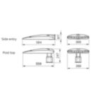 Dimension Drawing (without table) - BRP711 LED60/NW 44W 12V DM 6.0M