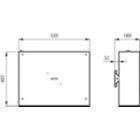 Dimension Drawing (without table) - SM310C 2xTUV PLL 60W HFS