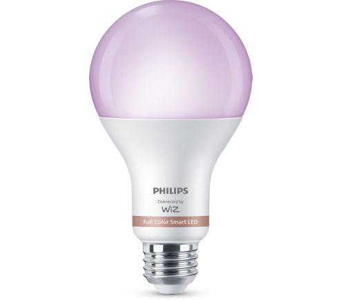 Ampoule led connectée E27, 1521Lm = 100W, couleur changeante, PHILIPS SMART  LED