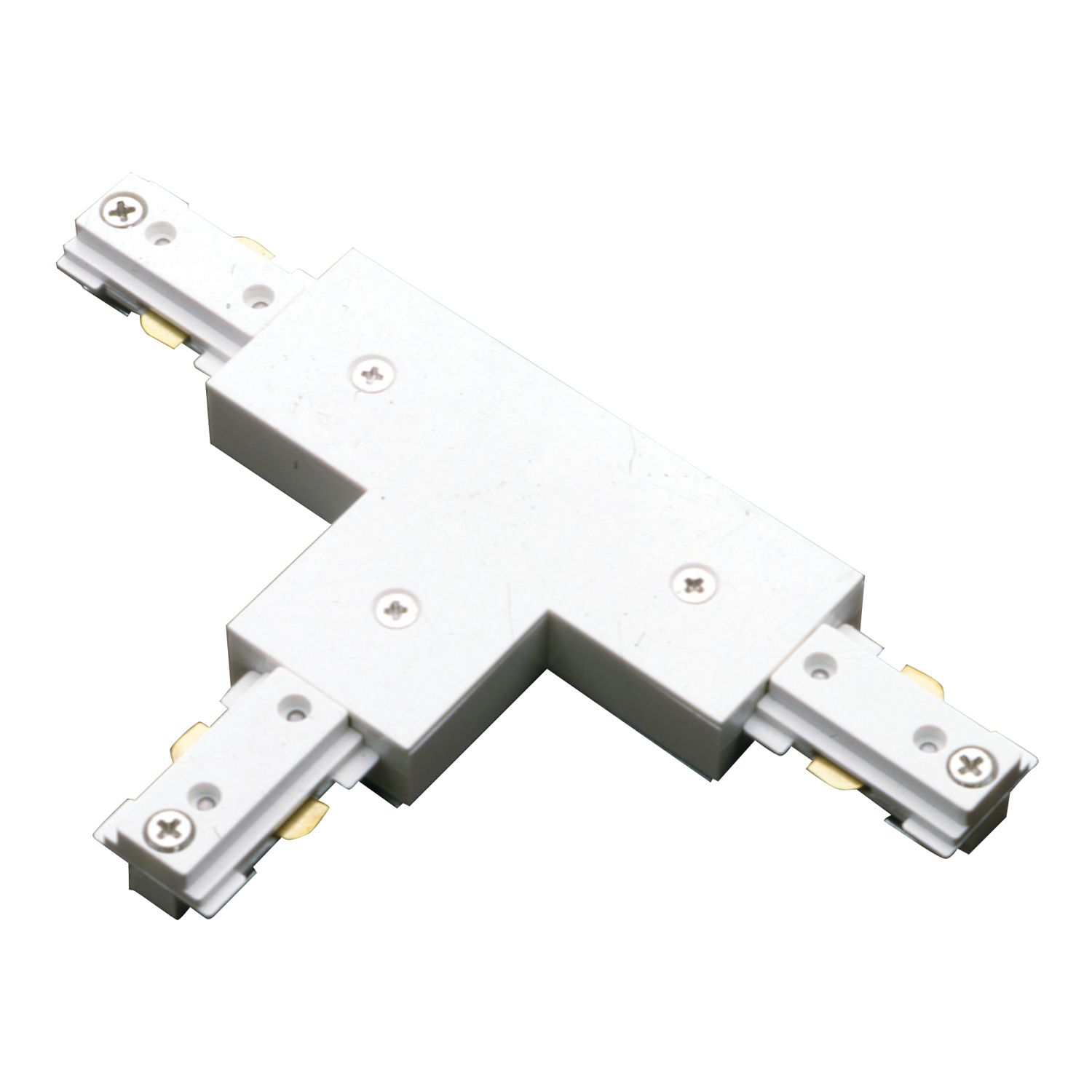 T CONNECTOR, WHITE