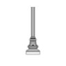4" Fluted Round Aluminum Pole (306 Anchor Base Post)