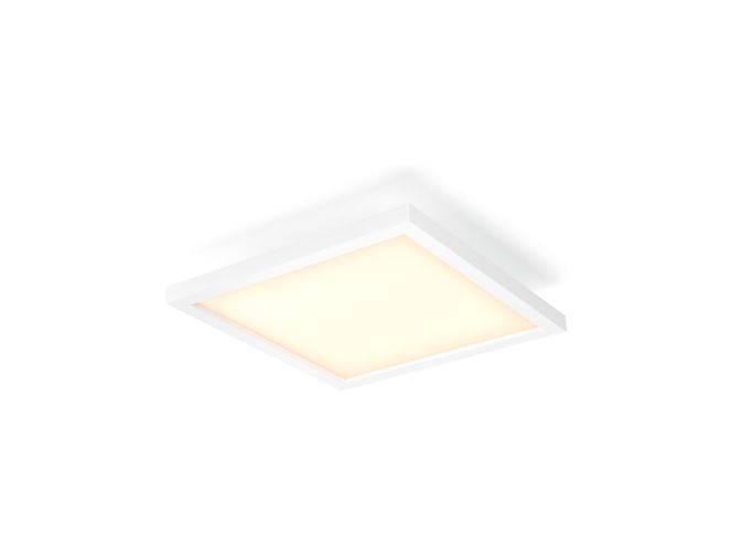 Close up of front of Aurelle Square Panel Light