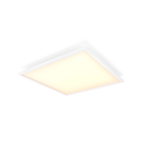 Plafondlamp Aurelle, vierkant, paneellamp