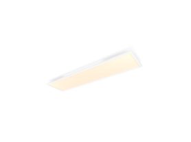 Aurelle rechteckige Panelleuchte 120x30 weiß + Dimmschalter