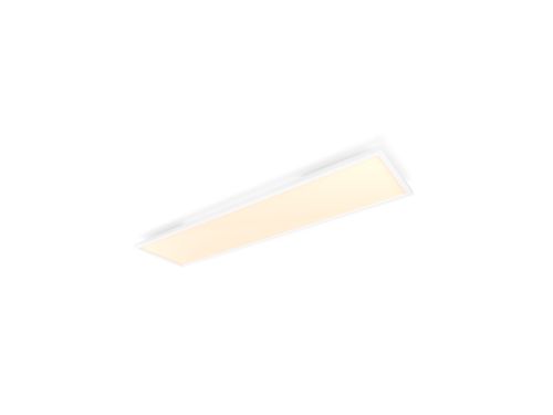 Hue White Ambiance Aurelle rechteckige Panelleuchte 120x30 weiß + Dimmschalter