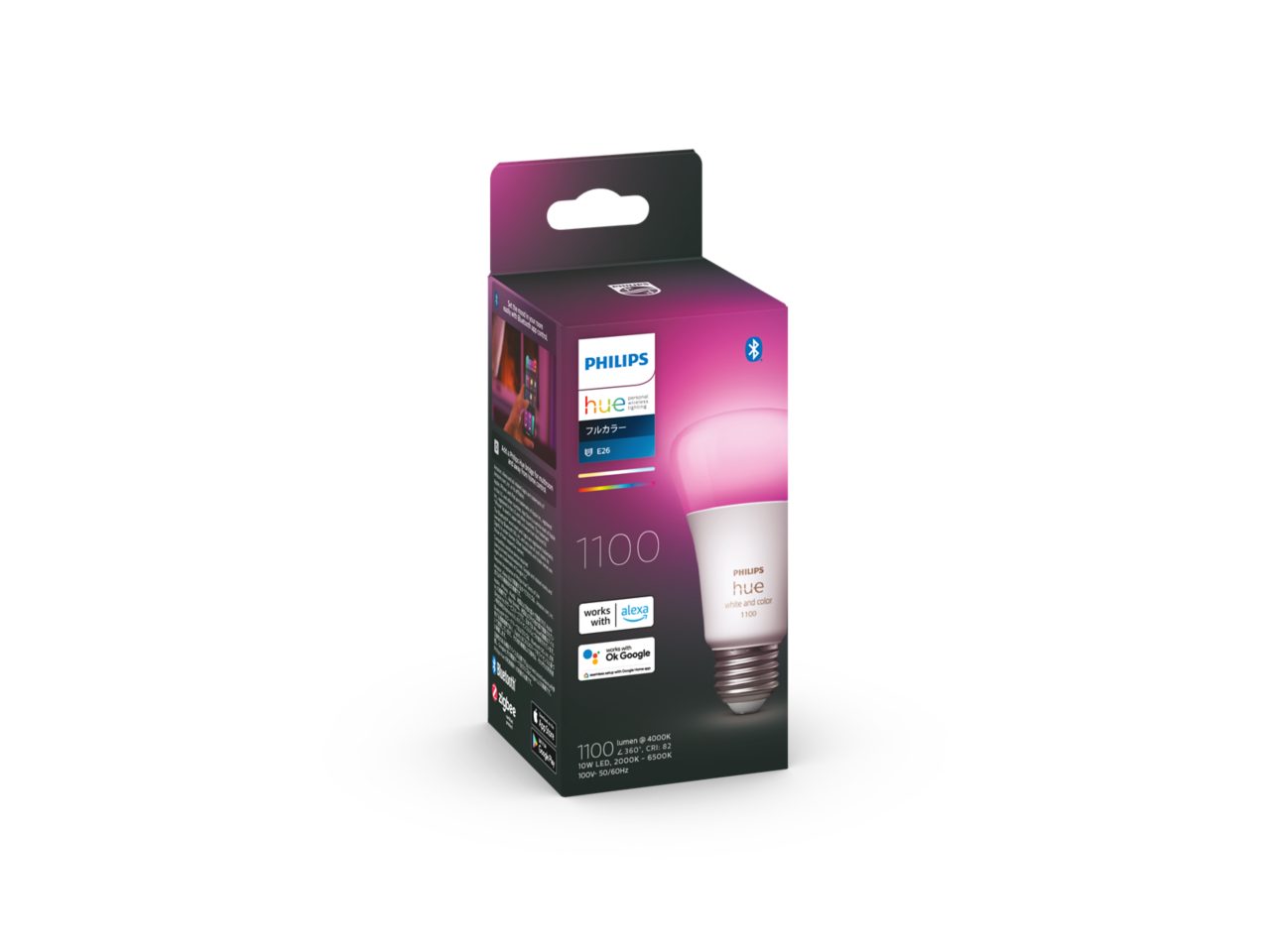 Hue E60 E26 LED 電球 - フルカラー | Philips Hue JP Hue E60 E26 LED 電球 - フルカラー | Philips Hue JP
