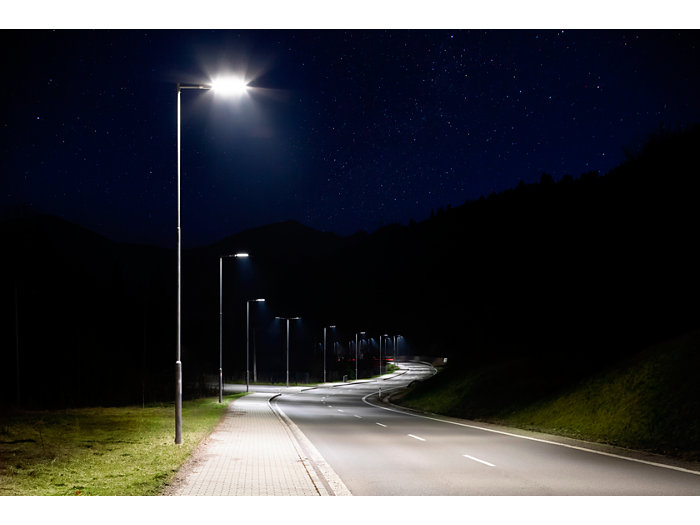 Street lighting with TrueForce CorePro LED HPL