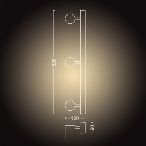 Hue White Ambiance Adore Badezimmer-Spot