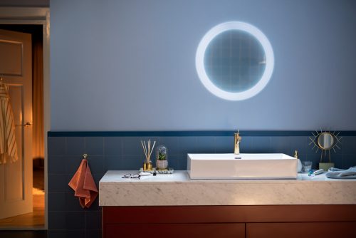 Hue White ambiance Adore badkamer spiegel met verlichting