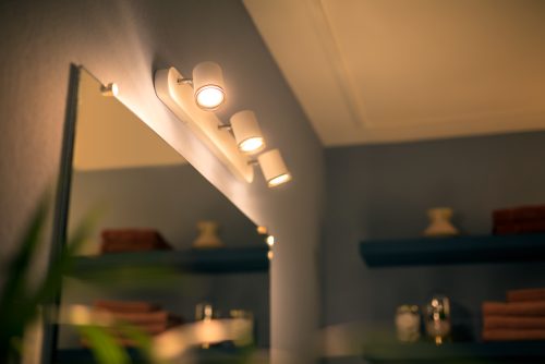 Hue Adore Deckenleuchte 3x5W Spots Längsform + Hue Dimmer Switch – Weiß | Philips  Hue DE | Deckenlampen