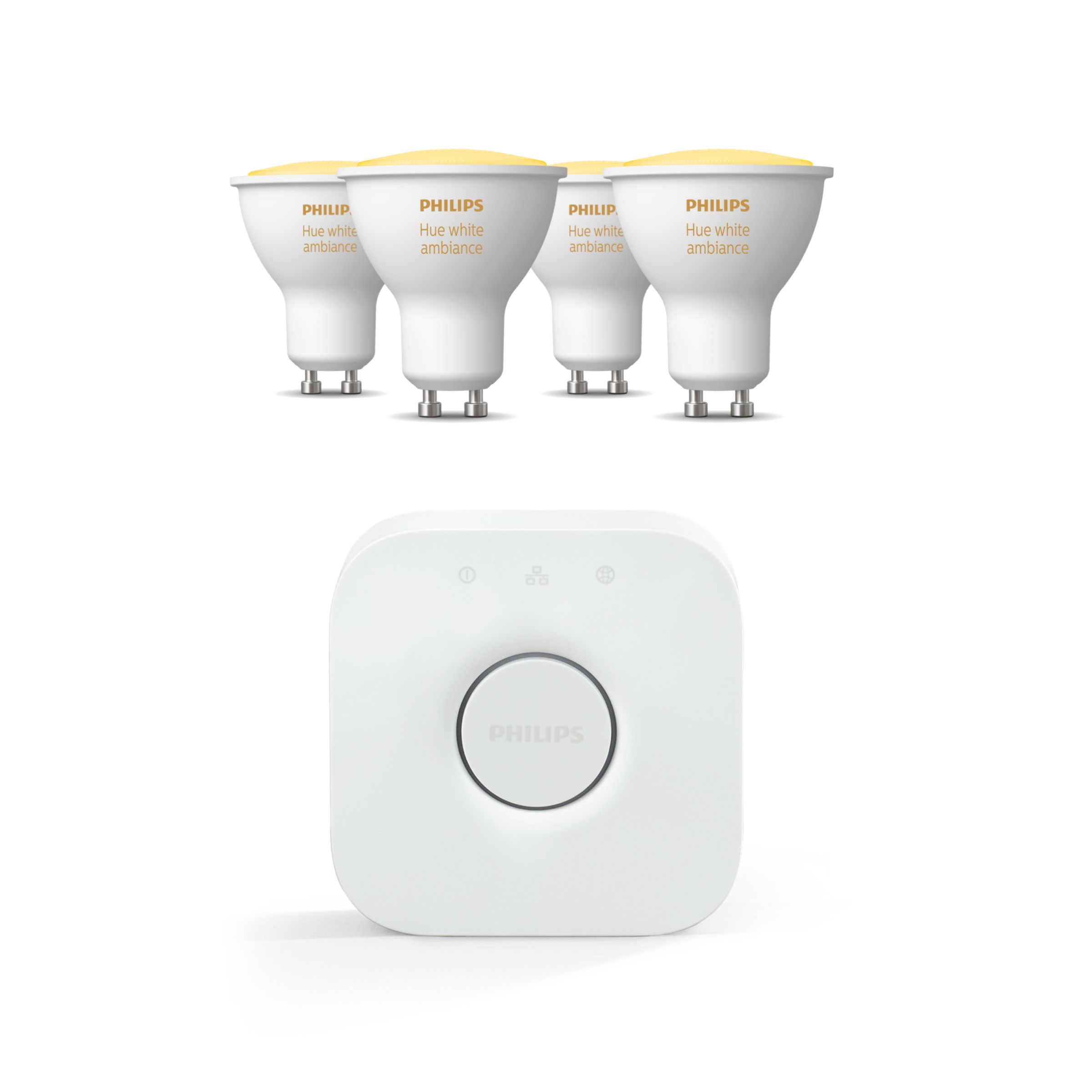 Pack Philips HUE GU10 + Pont (Frontaliers Luxembourg - cactus.lu) –