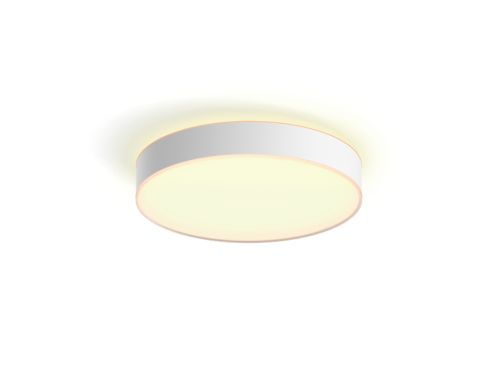 Hue White Ambiance Devere große Deckenleuchte weiß + Dimmschalter