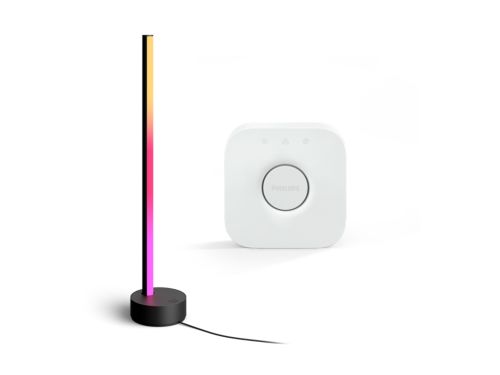 Pack&nbsp;: lampe à poser Gradient Signe + Hue Bridge