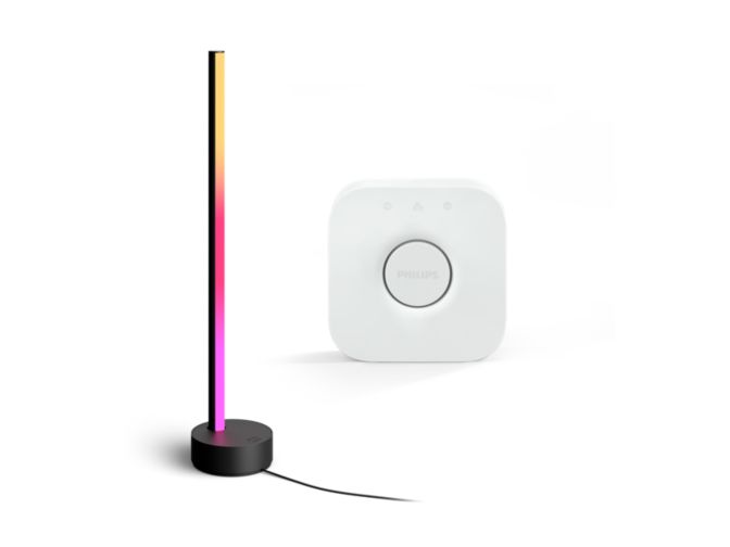 Close up of front of Bundle: Signe gradient table lamp + Bridge