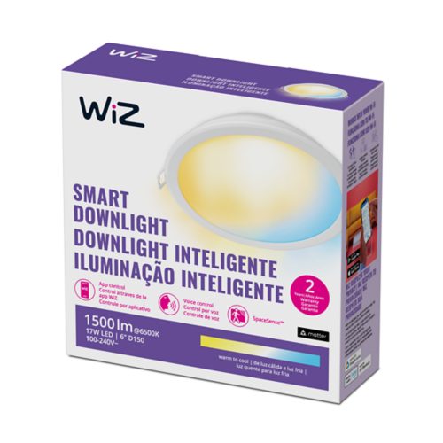 Iluminación Empotrada Luz empotrable de cielo 6" 17 W