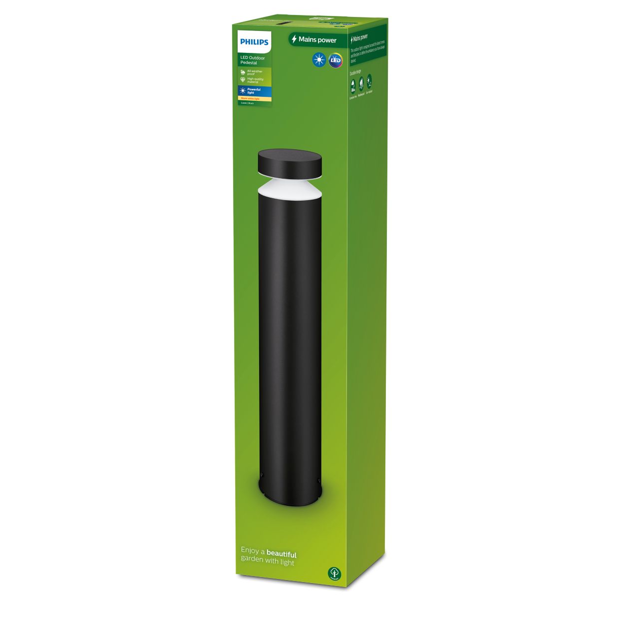 Außenleuchten Laven Sockel-/Wegeleuchte, 6 W 8720169266674 | Philips