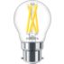 LED Filament Candle Clear 40W P45 B22