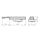 Dimension Drawing (without table) - LL200E H4 9 WH
