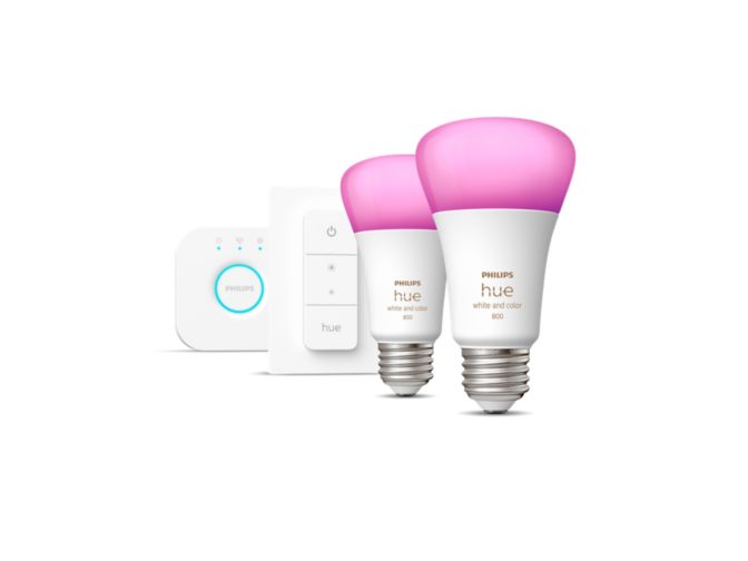 An image of product of the Hue White ambiance Starter kit E26