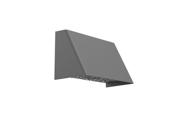 GeoForm wedge medium LED wall sconce GWM