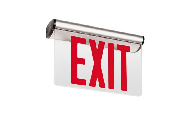 44R Series Edge-Lit NYC LED Exit Sign