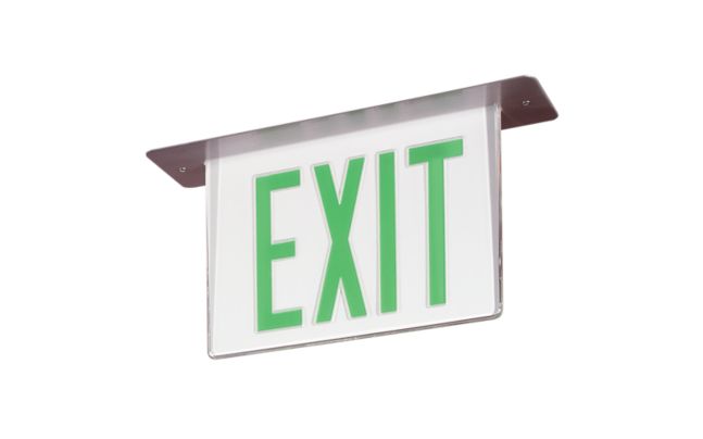 45V Series Edge-Lit LED Exit Sign