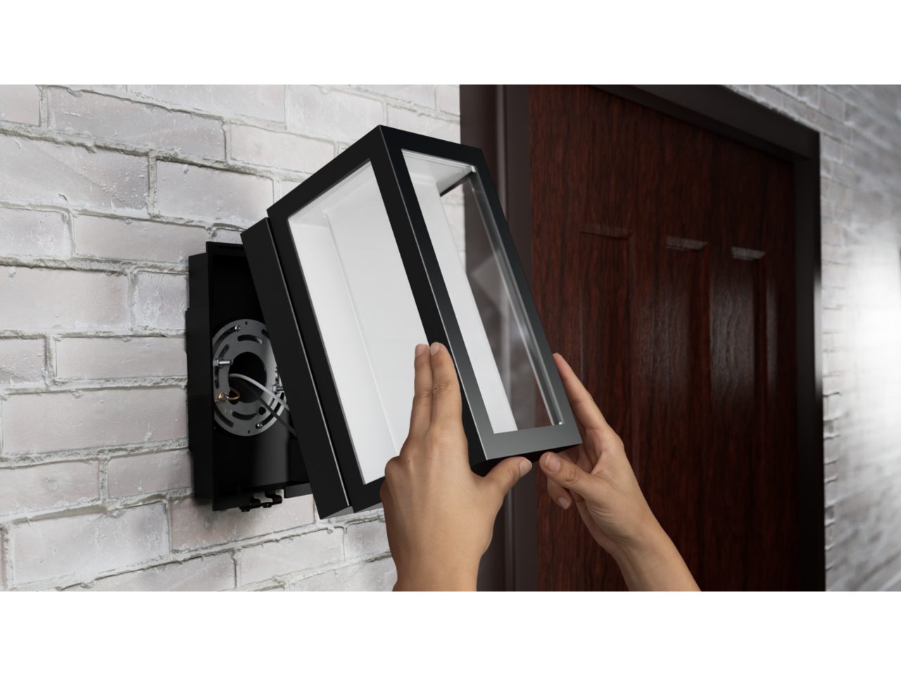 Impress wall light (hardwired) | Philips Hue EN-CA