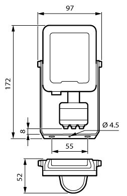BVP164 LED24/840 PSU 20W SWB MDU CE