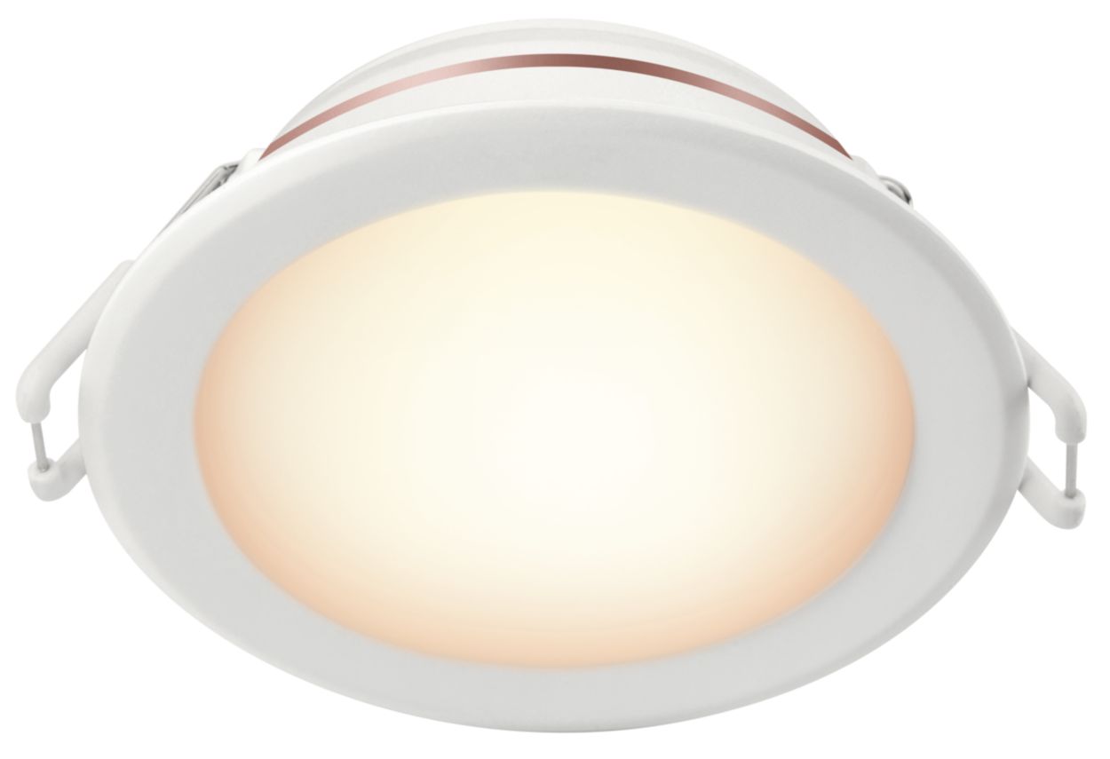 Easy-to-use smart tunable white downlight
