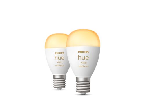 Hue White ambiance ホワイトグラデーション 2個セット E17 470lm