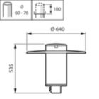 Dimension Drawing (without table) - BDP512 LED55/730 DS51 II SRT PCN SRG10 D