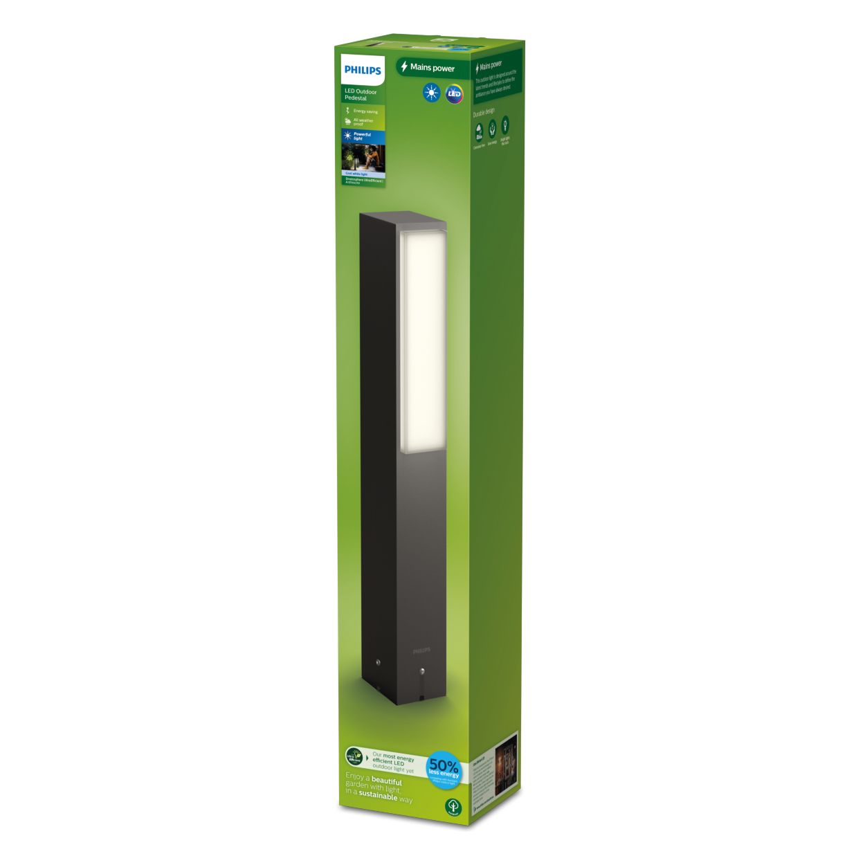 Philips led outdoor pedestal store