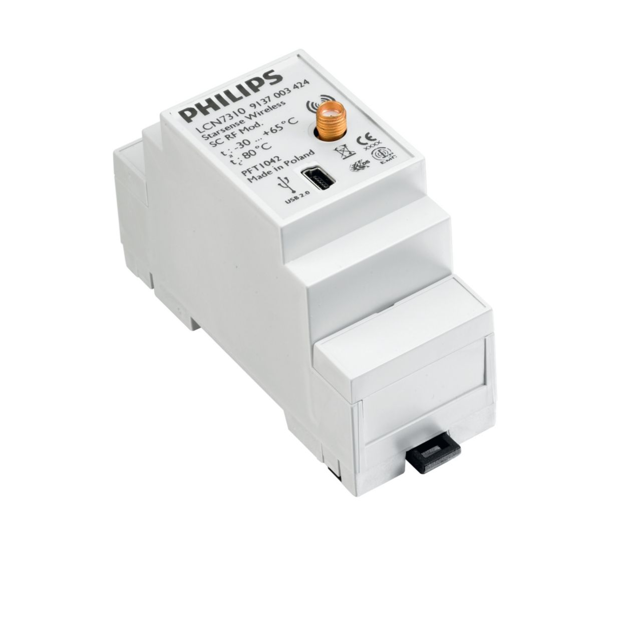 Wireless connectivity for outdoor lighting control. A device that transforms any streetlight into an individually controllable and remotely managed luminaire.