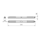Dimension Drawing (without table) - WT198X LED38S/865 L1 S PCO L1200