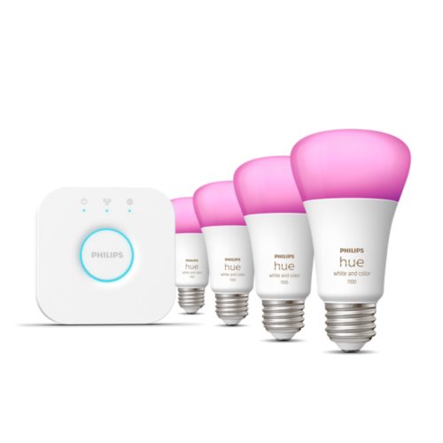 Starter kit: 4 E26 smart bulbs (75 W)