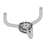 Steel Bracket, Wrap Around, Triple Spider, 7-10" Pole, Wood Pole