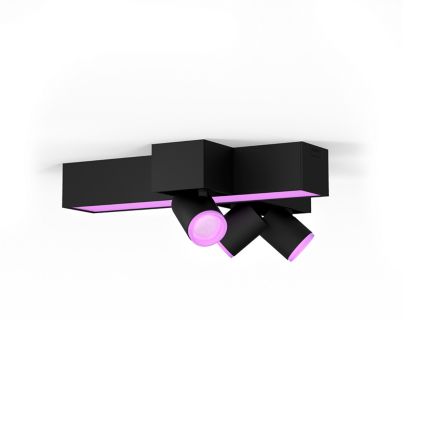 An image of product of the Centris, plafondverlichting met 3 kruisvormig geplaatste spots