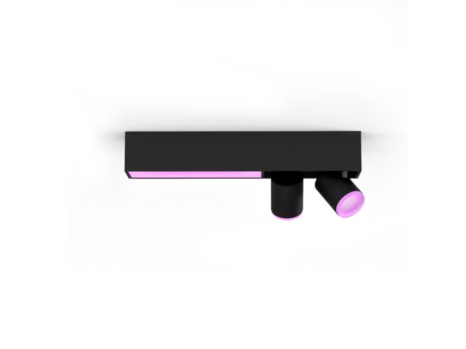 An image of product of the Hue White and Color Ambiance Centris, 2-lichts plafondlamp