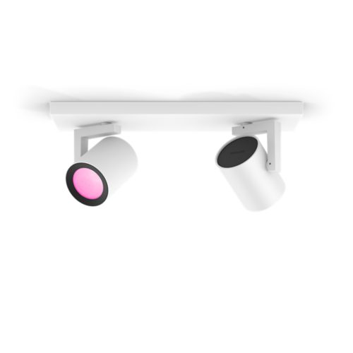 Hue White and Color Ambiance Argenta dubbel spotlight