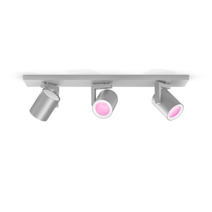 Close up of front of Argenta triple spotlight