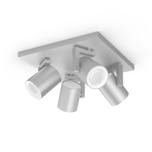 Hue White & Color Ambiance Argenta Viererspot silber