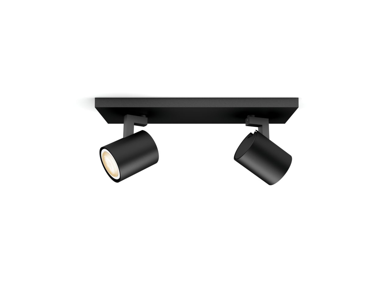 Philips Hue Runner opbouwspot White Ambiance - 3 Spots - Zwart Dimmer | | Smart lampen