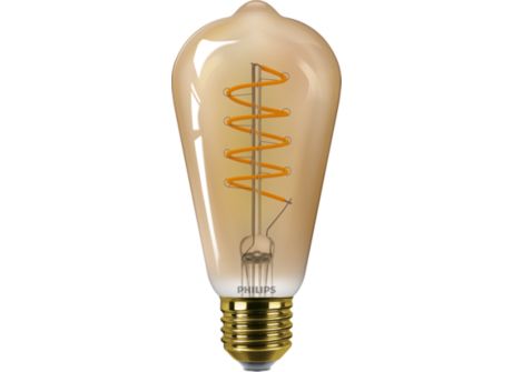 MAS VLE LEDBulbD4-25W E27 ST64 GOLD SP G