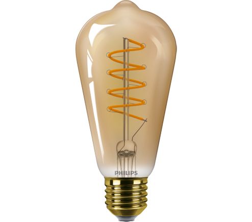 MAS VLE LEDBulbD4-25W E27 ST64 GOLD SP G