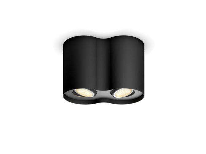 An image of product of the Hue White ambiance Pillar 2-lichts spotbalk